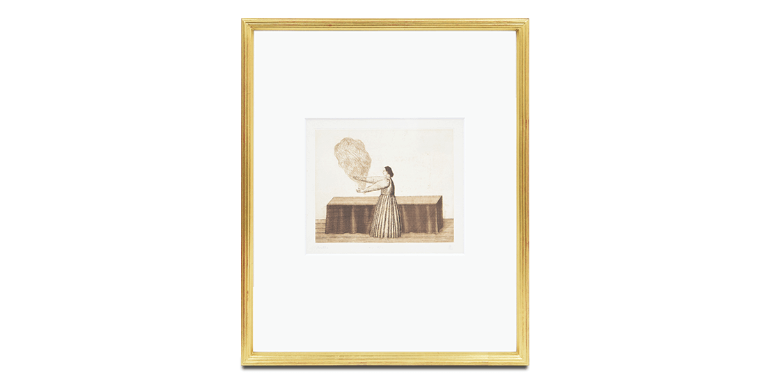 Olé Viravong Scovill リトグラフ 額縁入り NY拠点作家 20180703_main.png