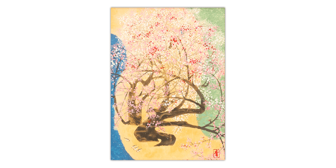 前田青邨　墨画淡彩　龍安石庭　扁額 M 博多店：絵画買取】前田青邨 木版 | 古美術八光堂の骨董品買取ブログ