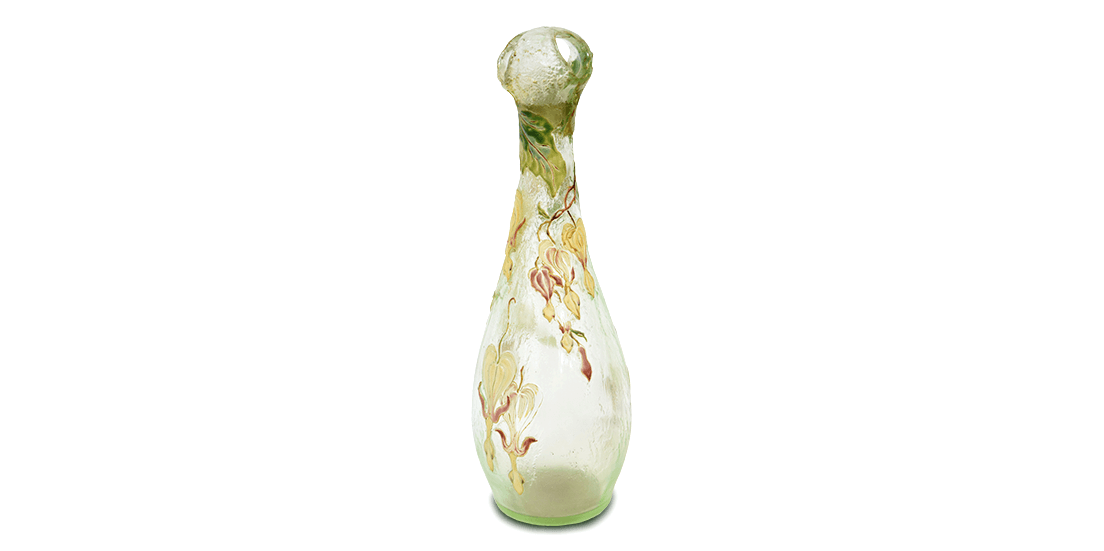 【京都店：美術品買取】ガレ ウランガラス花瓶