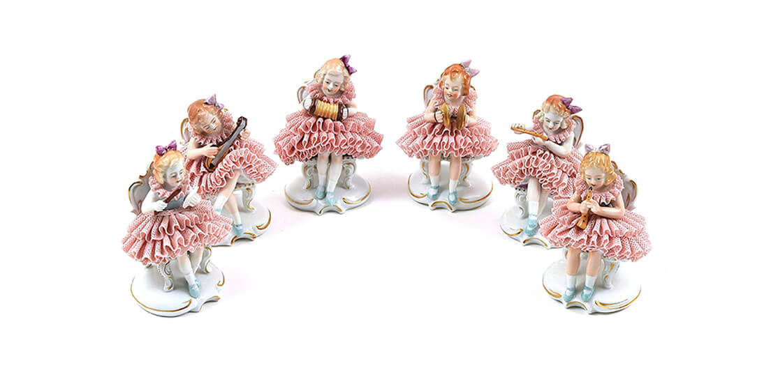 アイリッシュドレスデン レースドール 貴族カップル 【公式通販】