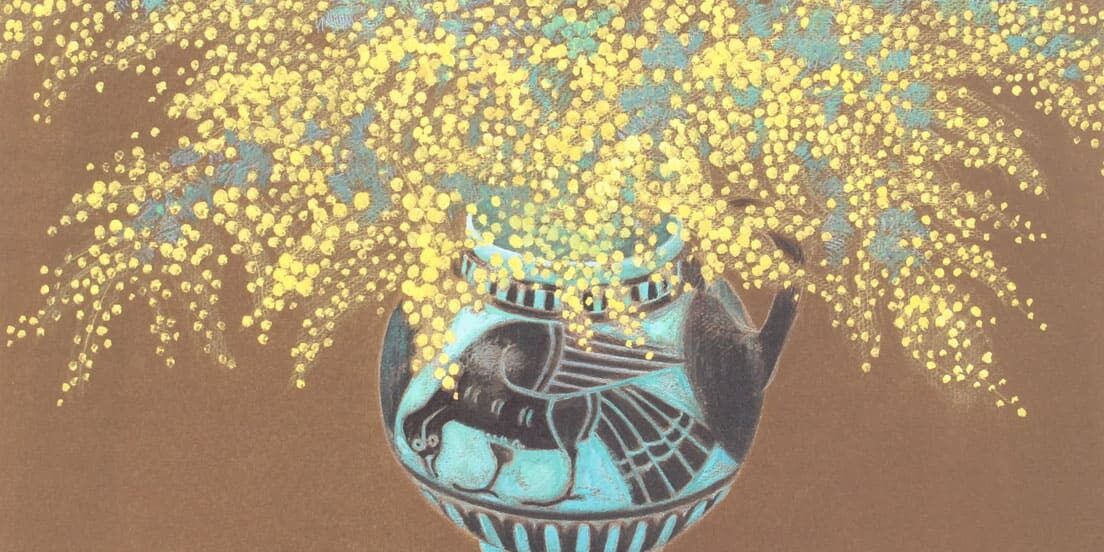 天才画家 杉山寧 すぎやま やすし 菩薩 絵画 寺 南無阿弥陀 仏教