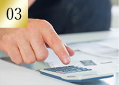 査定金額をその場でご提示。