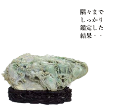 隅々までしっかり鑑定した結果