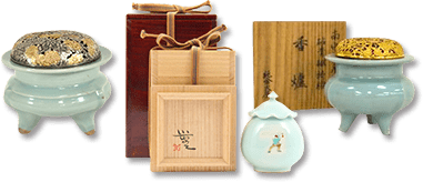 茶道具青磁