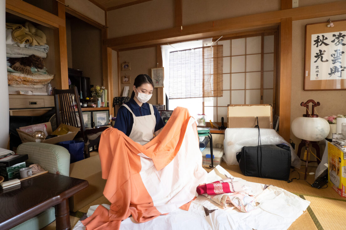 捨てる場合は、着物の廃棄方法を確認